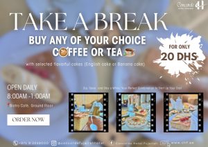 Take a break any of your choice coffee or tea